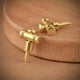 thumbnail image 3 of Retenedores de cuerdas de rodillos de guitarra (conjunto de 2) - Guía de cuerdas, pieza de repuesto de árboles de cuerdas para guitarras eléctricas, oro SR1, 3 of 3