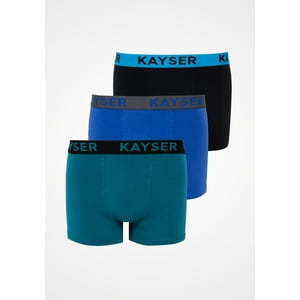 Kayser - Pack 3X Boxer Corto Algodón P393.05-Sur Talla Xl