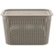 thumbnail image 1 of Canastilla Canasta Organizadora Multiusos Rattan 22 Litros Color Taupe, 1 of 3