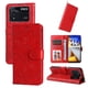 thumbnail image 4 of Funda tipo cartera FOXDOCK para Xiaomi Poco M4 Pro 4G , diseño girasol en relieve, cuero PU, cierre magnético, soporte y tarjetero, 4 of 5