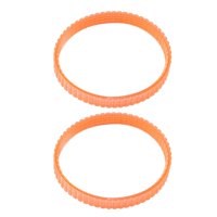 Ioensy - 2 Piezas De Correas De Transmisión De Cepilladora, Accesorios Para Cepilladora Eléctrica De 82Mm, Trabajos De Madera, Nailon