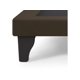 thumbnail image 2 of Base De Cama Europea 1.5 Plazas Felpa Café, 2 of 2