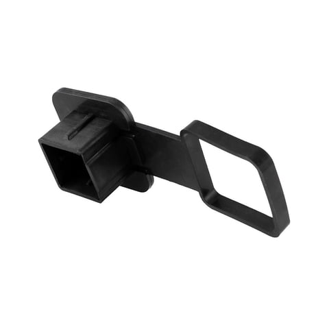 Magideal - Reemplazo De La Cubierta Del Del Remolque Enchufe Del Parachoques Trasero Barra De Remolque De Goma Cubierta Del Gancho De Remolque De La , 2 Pulgadas