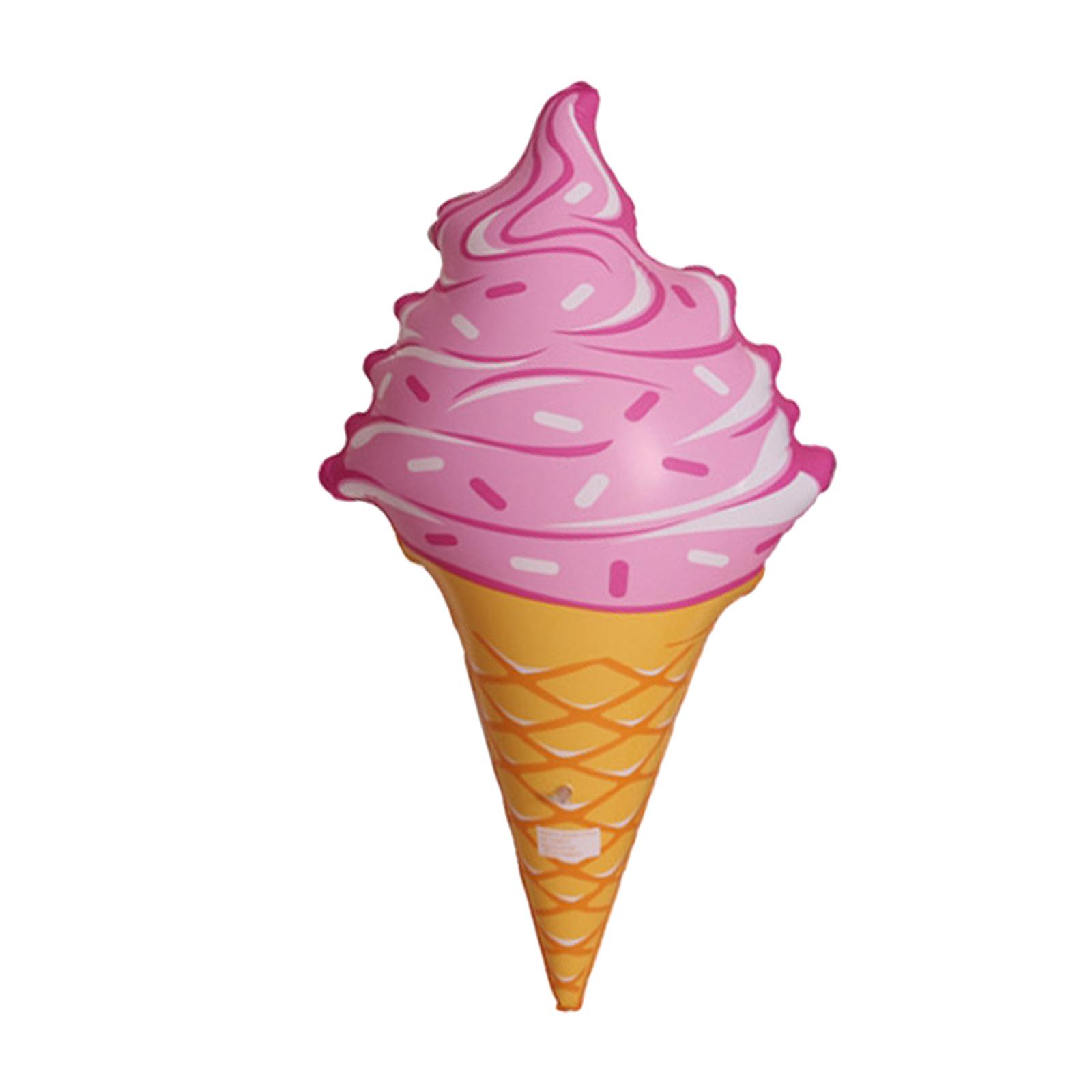 Ioensy - Juguete De Natación Inflable Con Forma De Helado Portátil Para Playa Deportiva