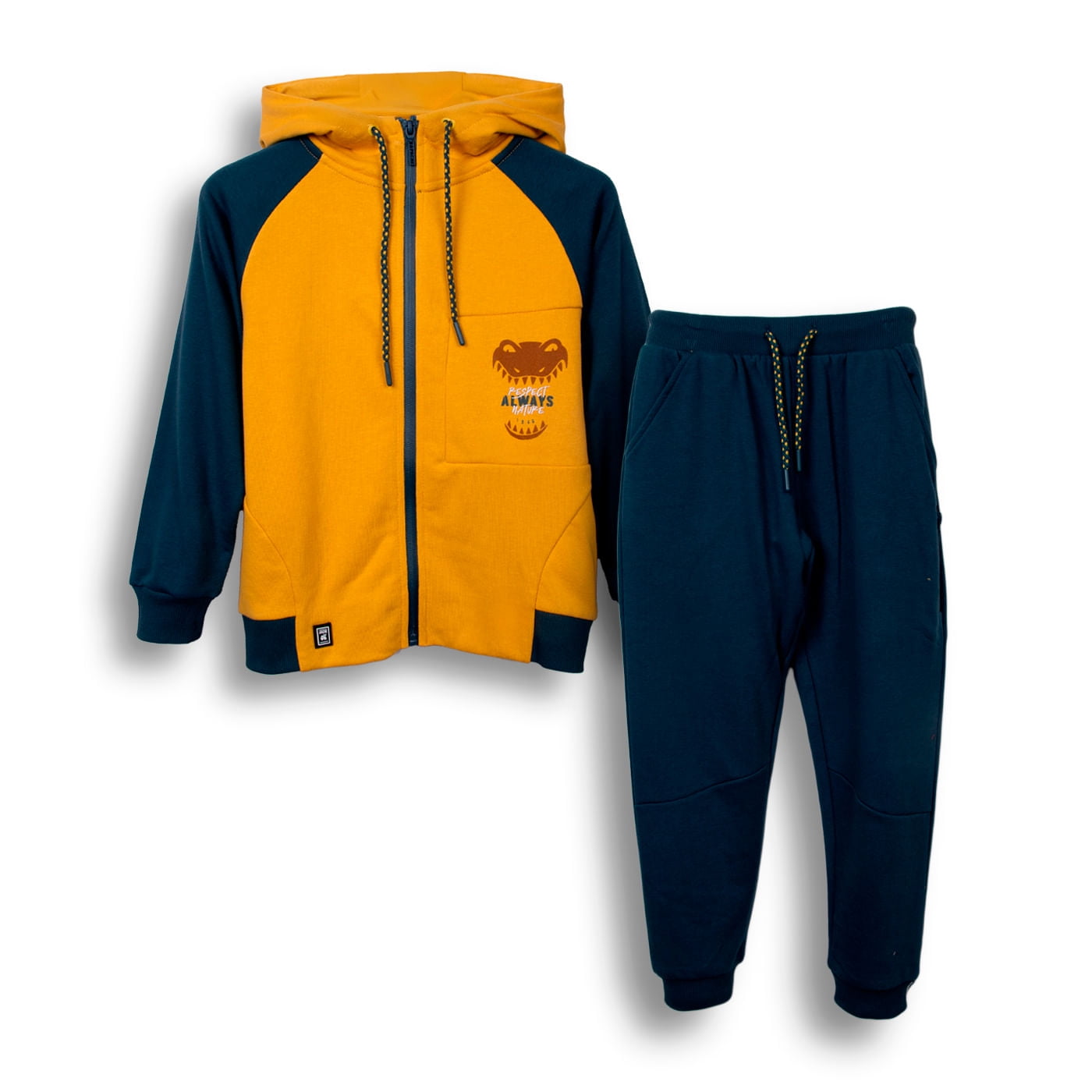 Buzo Niño Mostaza Pillin