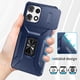 thumbnail image 2 of Funda Armada para Motorola Moto G Play 5G 2025 con Tapa Deslizante y Soporte Magnético Giratorio Azul, 2 of 5