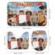 thumbnail image 3 of El sandlot-theme 4-Piece Shower Curtain Set with Rugs, Waterproof Bathroom Decor Set Includes Bath Mat, U-Shaped Rug, Toilet Lid Cover and Curtain with Hooks, 3 of 6