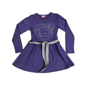 Vestido Niña Hello Kitty Violeta 3