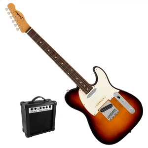 Fiddler - Guitarra Eléctrica Richards Sunburst + Amplificador 10W