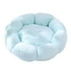 thumbnail image 1 of Camas Para Perros Pequeños, Cojín De Felpa Duradero Con Parte Inferior Antideslizante Para Perros Gatitos, Caniche, Azul, 50cm, 1 of 3