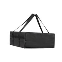 Magideal - Bolsa Aislante Para Entrega De Pizza, Estuche De Transporte Para Almacenamiento De Alimentos Fríos Y Calientes, Asa De Transporte Reforzada Para Campi Capacidad Para 3 Cajas De Pizza.
