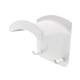 thumbnail image 3 of Soporte de auriculares con estantería de soporte de soporte de soporte de pared de gancho doble práctico, organizador, soporte de colgante de auricula Blanco, 3 of 5