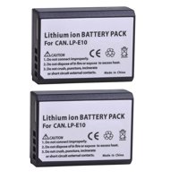 Genérico - 2 Baterías Lp-E10 Alternativa Canon T3 T5 T6 T7 T100