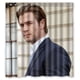 thumbnail image 1 of Cortina de ducha con diseño de Calvin Harris, estrella de cine, con ganchos, 167 x 183 cm, 1 of 3