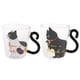 thumbnail image 2 of Tazas De Café De Cristal Con Dise?o De Gato Artístico De 2 Estilos, 2 of 5