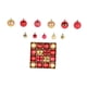 thumbnail image 3 of 44 Uds Bolas De Navidad Adornos Con Cuerda Bolas Decorativas Decoración De árbol De Navidad Oro Rojo, 3 of 5