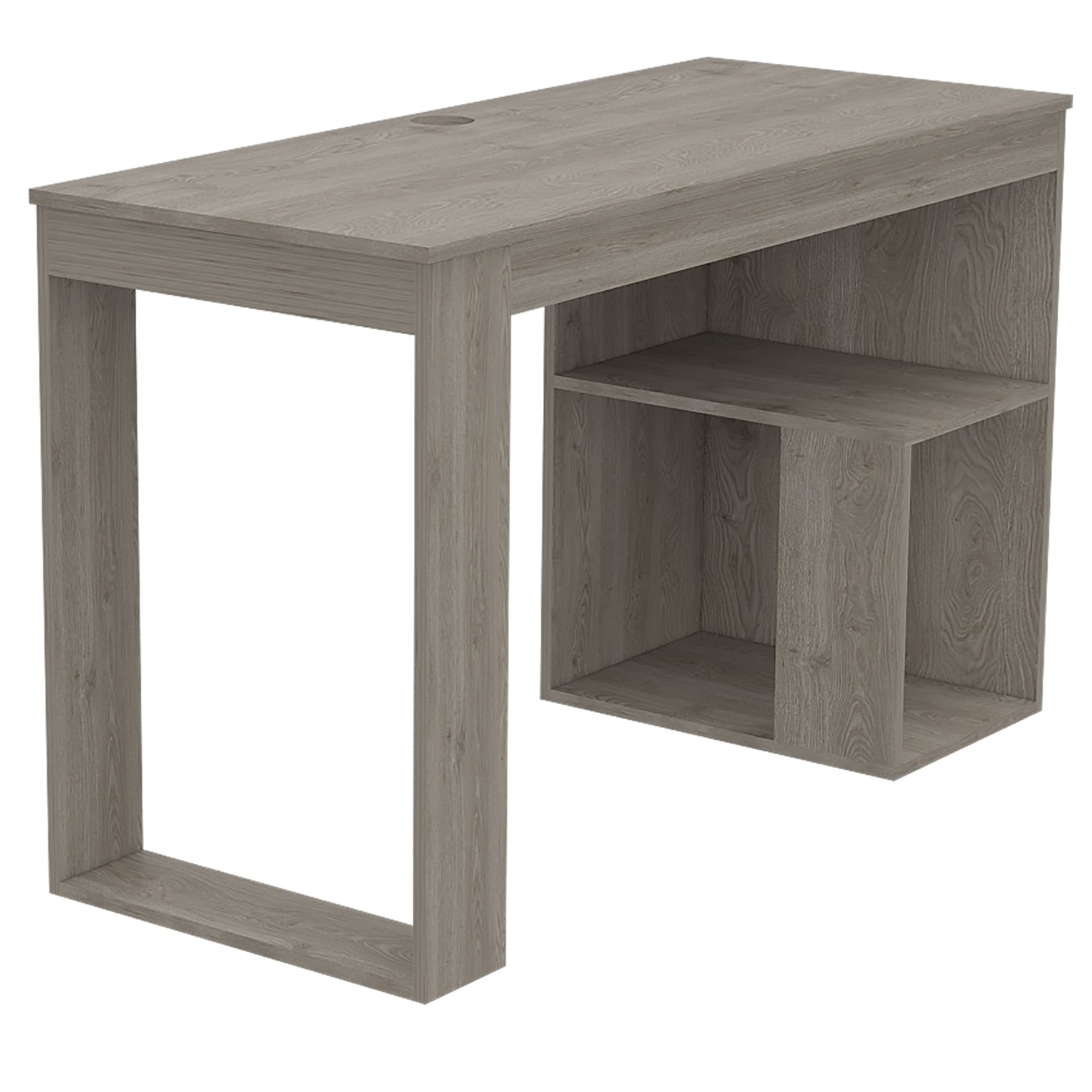 Fmfurniture - Escritorio 120x73,5x50 Cm Fm-037g Gris