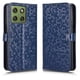thumbnail image 3 of Funda Cartera Lunares Motorola Edge 70 con Tarjetero, Correa y Soporte Azul, 3 of 6