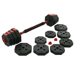 Set Bodytrainer Mancuerna Hexagonal Ajustable 30 Kg