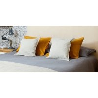 Purolino - Fundas De Almohadas King De Lino