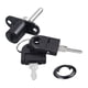 thumbnail image 4 of Cerradura De émbolo De Empuje Para Gabinete, Cerradura De émbolo Para Puerta Corredera, Escritorio, 16mm, Negro, 4 of 5