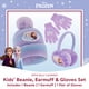 thumbnail image 2 of Set de gorro de invierno, orejeras y guantes para niños Disney Frozen, 2 of 6