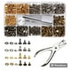 thumbnail image 2 of Kit Remaches Broches Metalicos Remachadora Costura 480piezas, 2 of 5