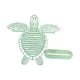 thumbnail image 5 of Organizador De Joyas De Tortuga, Expositor De Pendientes, Estante De Exhibición Para Pulseras Colgantes, Color Verde, 5 of 5