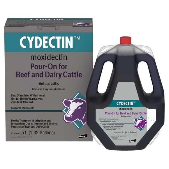 Antiparasitario Pour-On Elanco CYDECTIN 5 L