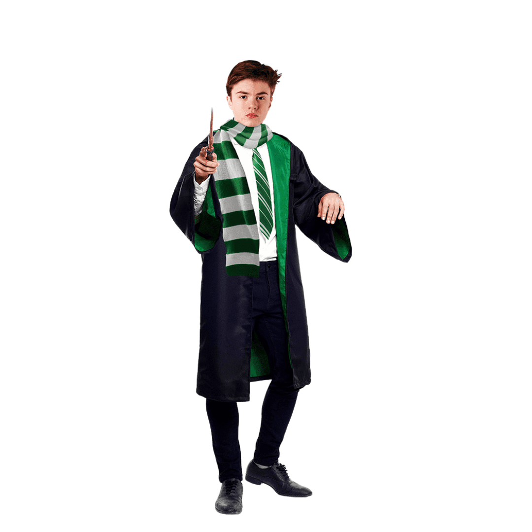 Feco - Disfraz Harry Potter Cosplay Adulto Slytherin