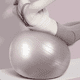 thumbnail image 4 of Pelota de ejercicio, pelota de equilibrio con bomba para yoga, pilates, estiramientos, fitness, gimnasio en casa, entrenamiento., 4 of 5