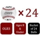 thumbnail image 2 of Liga Oficial Juvenil Recreativa Juvenil de Baseballs Rawlings 8U x24, 2 of 9