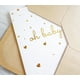 thumbnail image 3 of Tarjeta de felicitación CHRIZ.Z Oh Baby! Baby Shower con sobre de papel kraft, 3 of 4