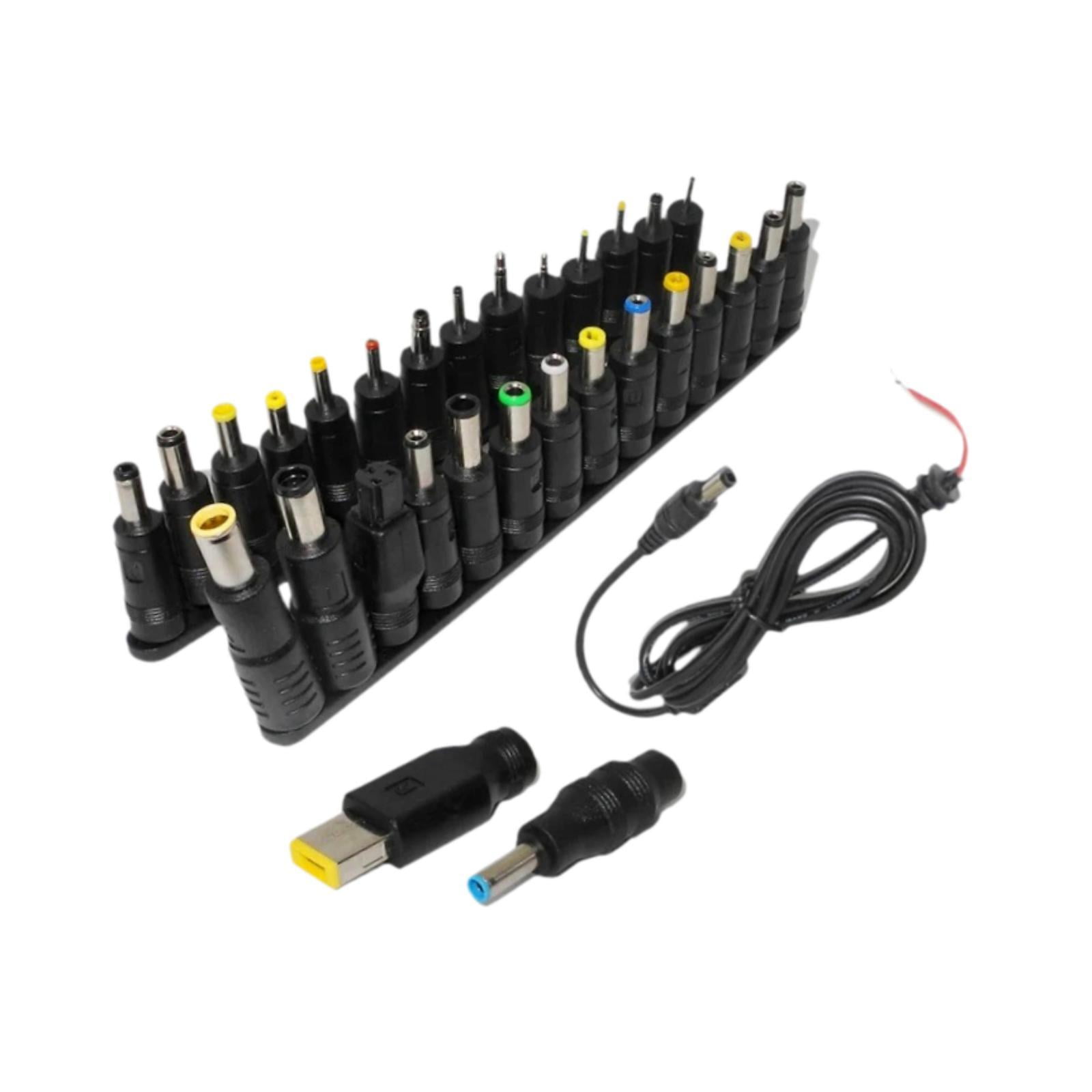 Magideal - Conectores De Adaptador De Corriente Para Computadora Portátil Puntas De Conector Computadora Portátil Multifunción De 5 5 Mm X 2 1 Mm Component 30 Piezas