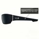 thumbnail image 3 of Gafas de sol Locs 9054 con montura mate negra de goma, 3 of 9
