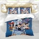 thumbnail image 5 of La Casa de Ratón de Disney Conjunto de sábanas temático, trío de piezas, cómodo y amigable con la piel, diseño único, regalo de decoración para el hogar para familiares, amigos y fans, 90 cm * 190 cm, 5 of 6