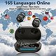 thumbnail image 2 of Auriculares traductores MINISO MS217 con IA, 165 idiomas, traducción en tiempo real, 2 of 9