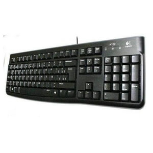 Logitech - Teclado Silencioso Usb Negro K120