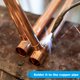 thumbnail image 4 of Uxcell 1-3/8 Pulgadas ID Acoplamientos de Cobre, 2 Piezas Tope de Tubo Enrollado Acoplamiento Recto para Soldadura de Tuberías para HVAC, 4 of 5