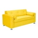 thumbnail image 2 of Sofa Vivo 3c Felpa 12 Amarillo, 2 of 5