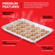 thumbnail image 3 of Bandeja para hornear Stock Your Home de aluminio de 13 x 18 cm (paquete de 2), 3 of 7