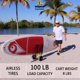 thumbnail image 3 of Carrito para Paddleboard Suspenz con Ruedas Sin Aire Amarillo, 3 of 8