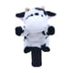 thumbnail image 4 of Funda de madera para cabeza de palo de golf de juguete de peluche, protección de transporte de dibujos animados, protección práctica y bonita de acces Vaca, 4 of 5