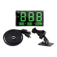 Ioensy - Universal Car Gps Velocímetro Head Up Display Odómetro Para Todos Los Autos C80