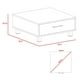 thumbnail image 3 of Mesa De Centro 1 Cajon 60x60 Cm Coñac, 3 of 3