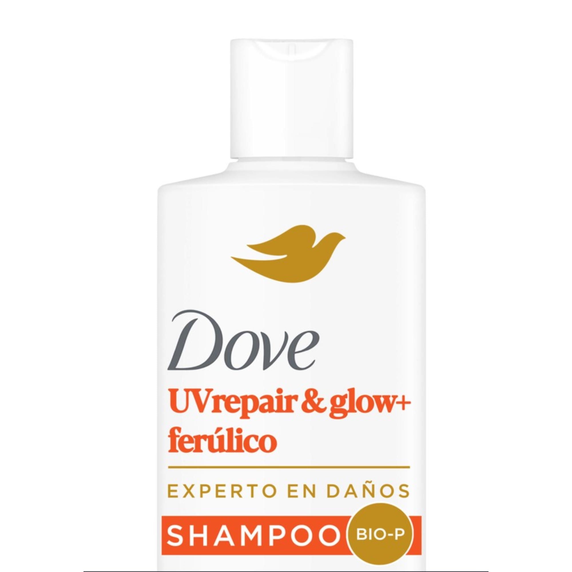 Shampoo Uv Repair & Glow + Ferulico 370 ml Dove