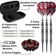thumbnail image 4 of Juego de dardos Viper Blitz con 95% de punta de acero tungsteno, 22 g, con funda, 4 of 6