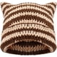 thumbnail image 1 of Gorro con orejas de gato, bonito gorro de punto con orejas de gato Y2K, gorro de ganchillo con orejas de zorro, accesorio de invierno para mujeres y niñas., 1 of 7