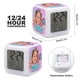 thumbnail image 2 of Como Nastya theme 7 colors Alarm Clock Digital LED Alarm Clock Gifts for kids friends family, 2 of 6