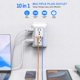 thumbnail image 2 of Extensor de enchufe con protector contra sobretensiones, 6 salidas con 4 puertos USB, paquete de 3, 2 of 8